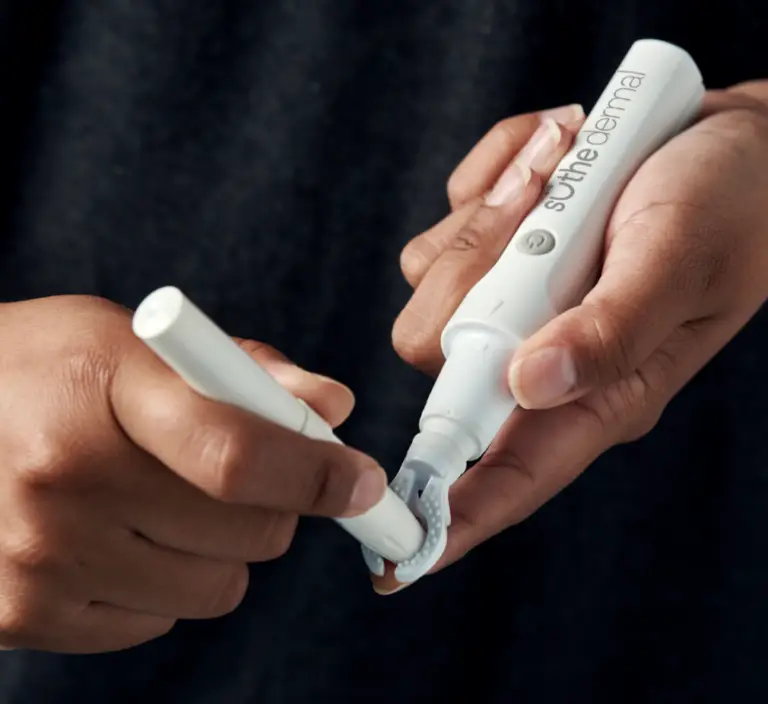 Finger Pricks with Digivibe by Suthe